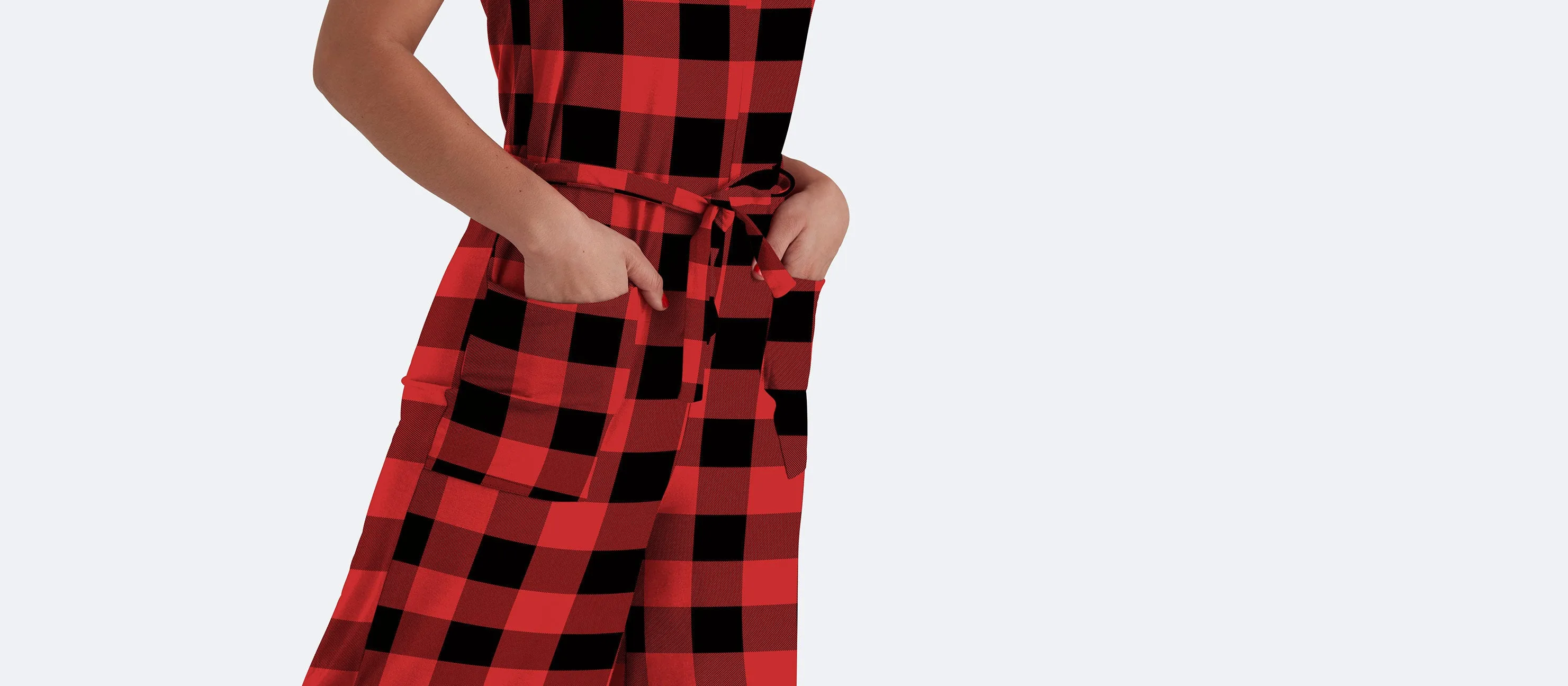 Women's Modal Jumpsuit | Buffalo Check