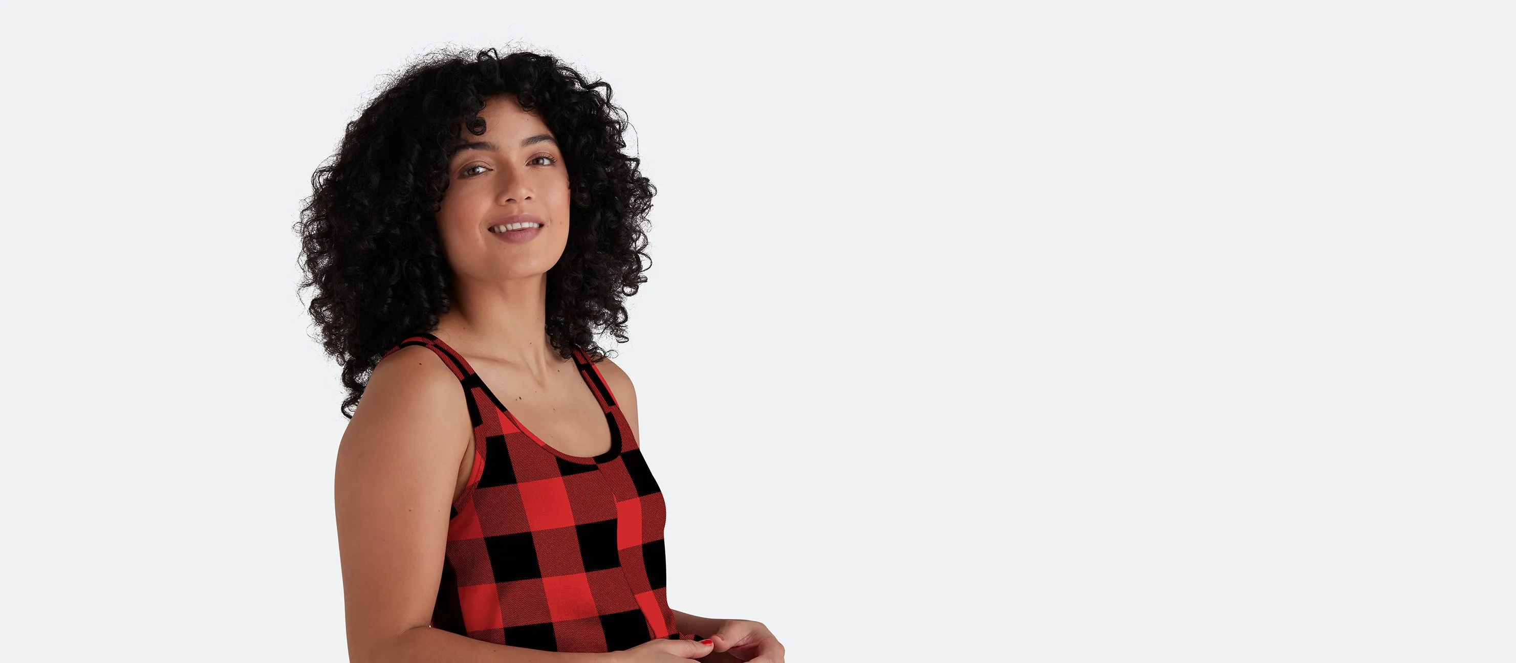 Women's Modal Jumpsuit | Buffalo Check