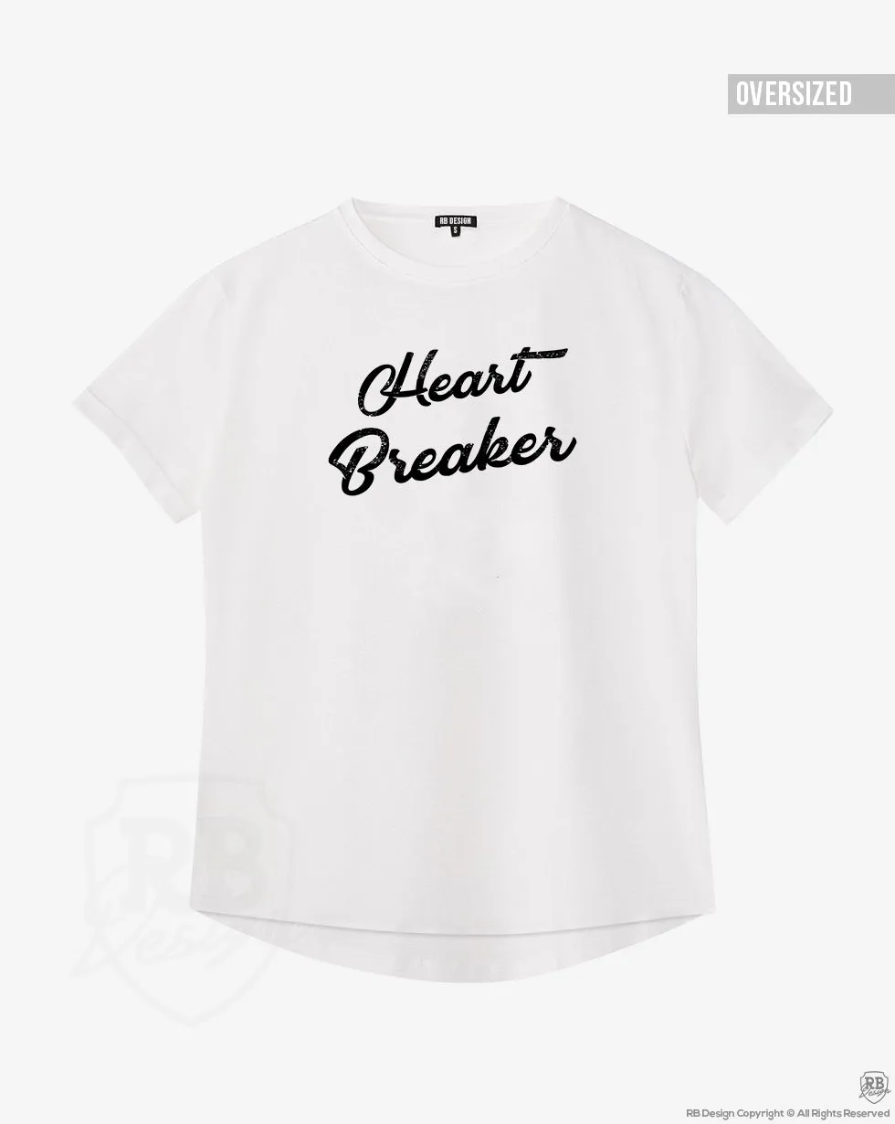 Women's T-shirt With Sayings "Heart Breaker" WTD382