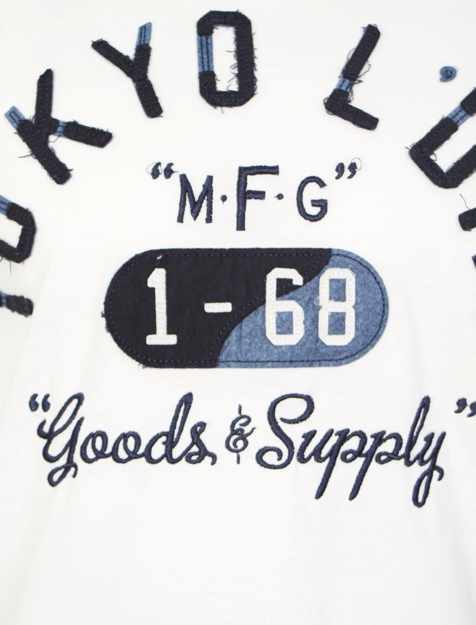 Woodcroft T-Shirt in Ivory - Tokyo Laundry