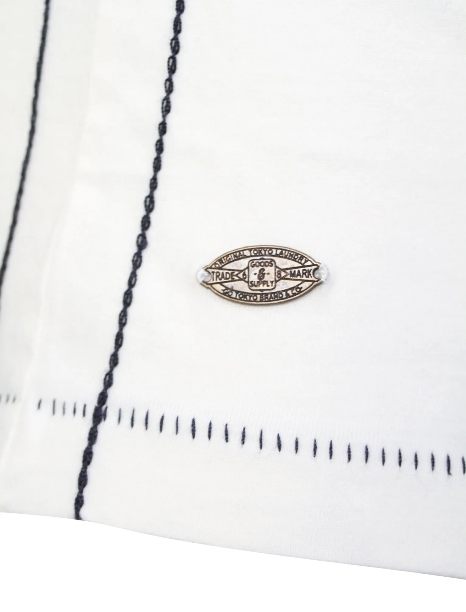 Woodcroft T-Shirt in Ivory - Tokyo Laundry